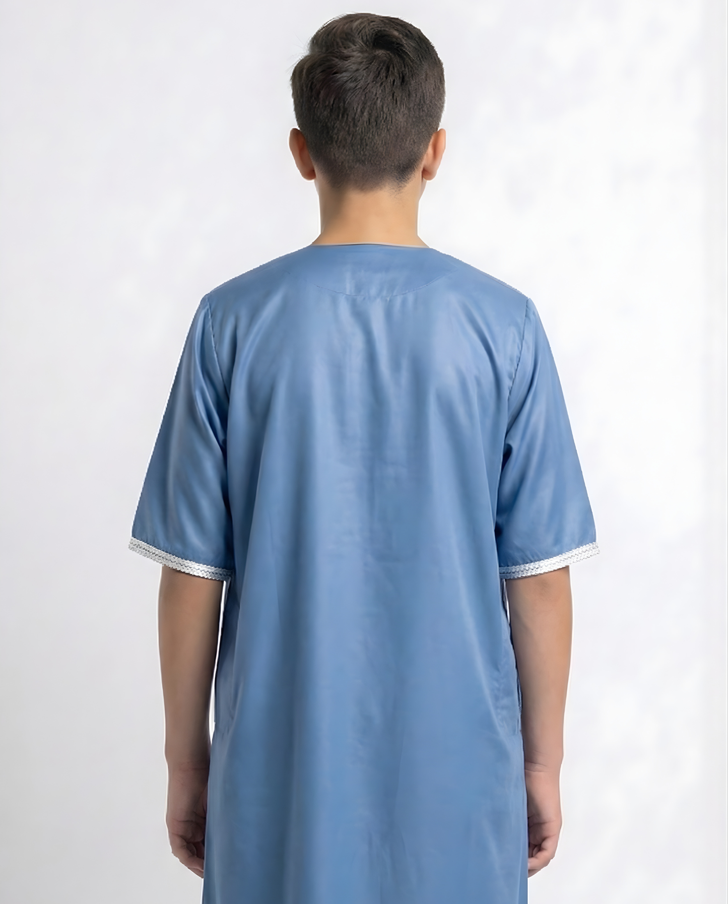 Blue Moroccan Thobes Kid