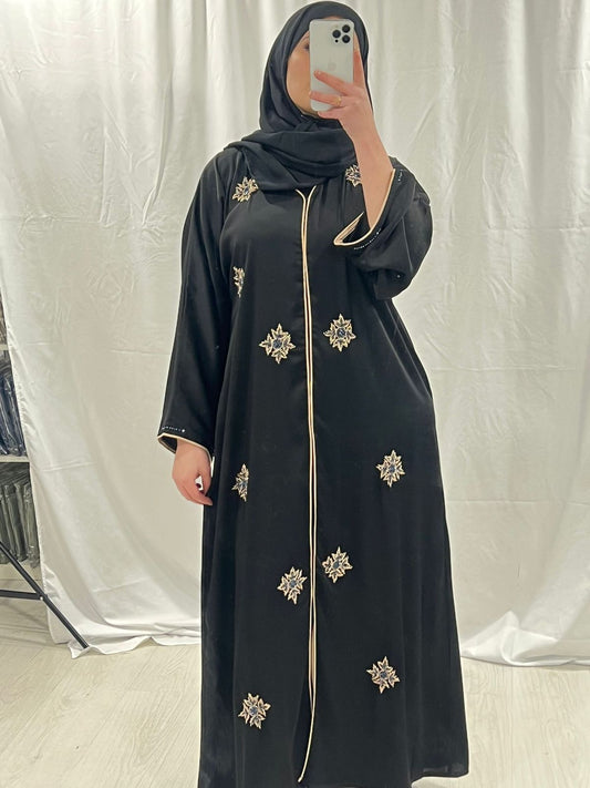 Noor ul layl Abaya embellished