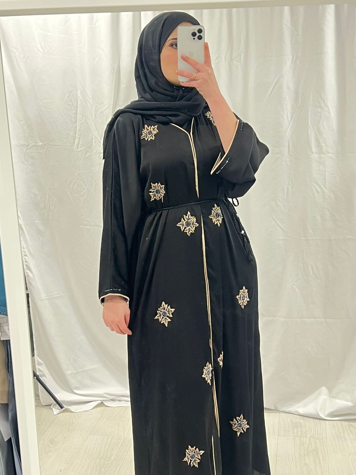 Noor ul layl Abaya embellished