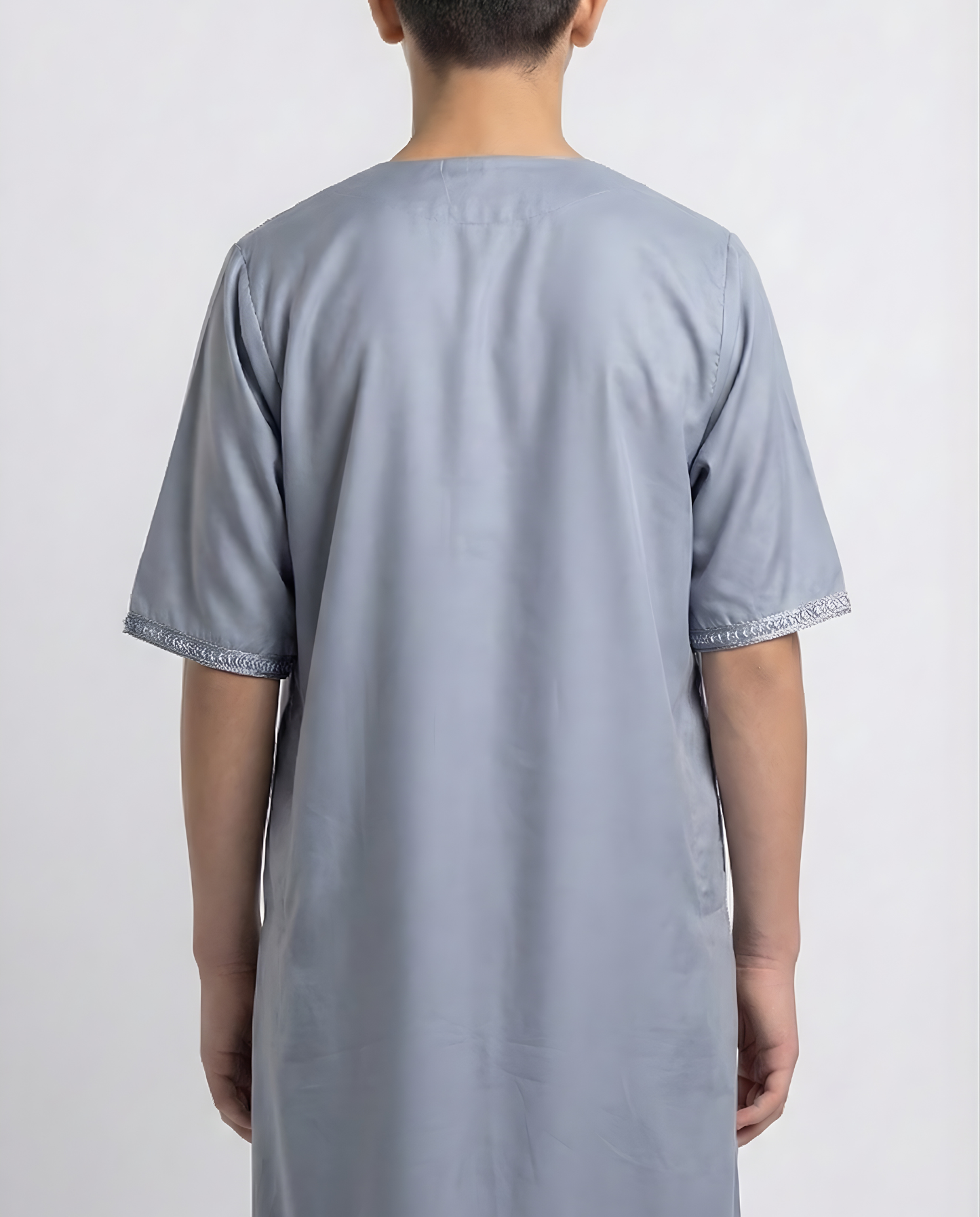 Grey Moroccan Thobes Kids