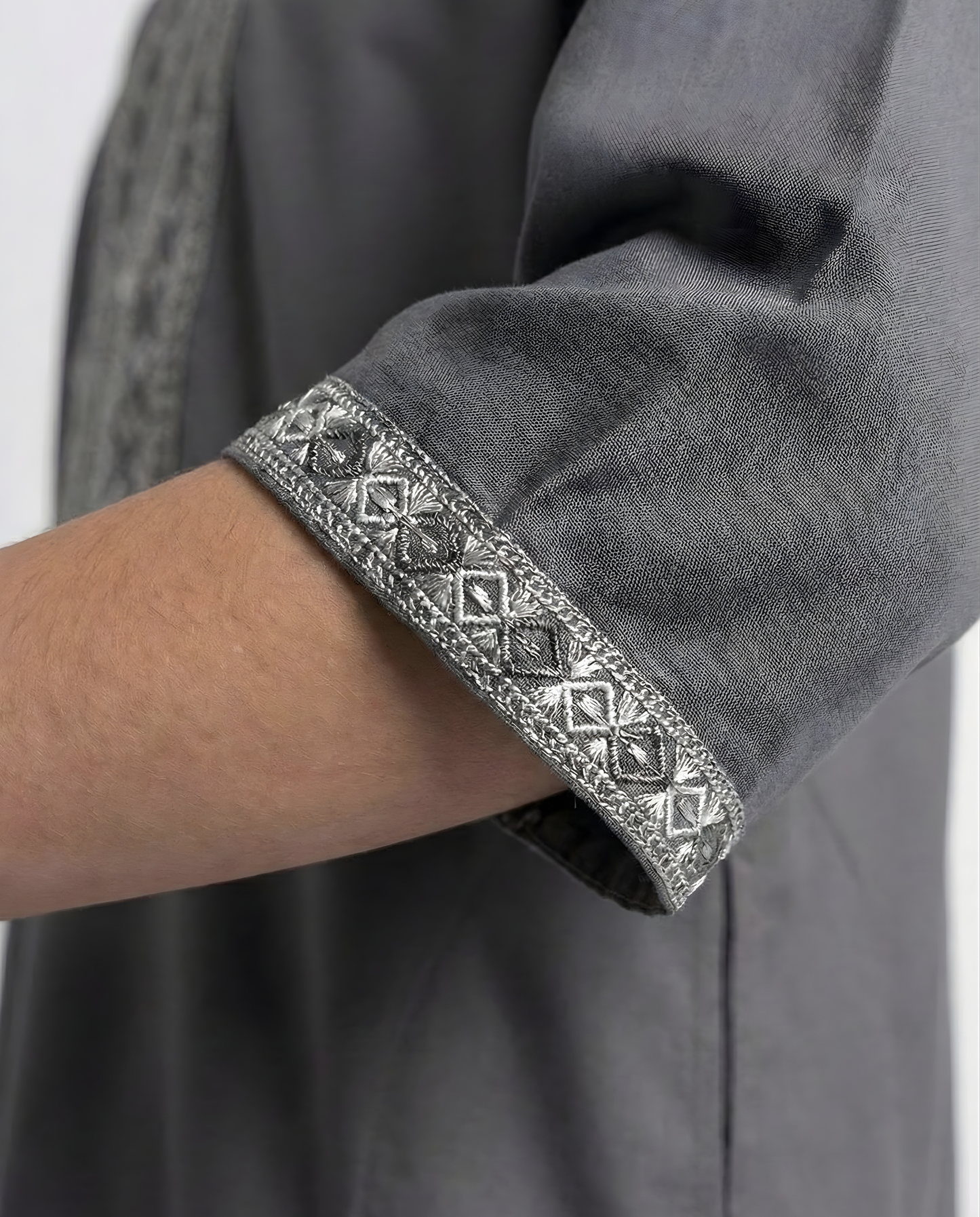 Dark Grey Moroccan Thobes kids