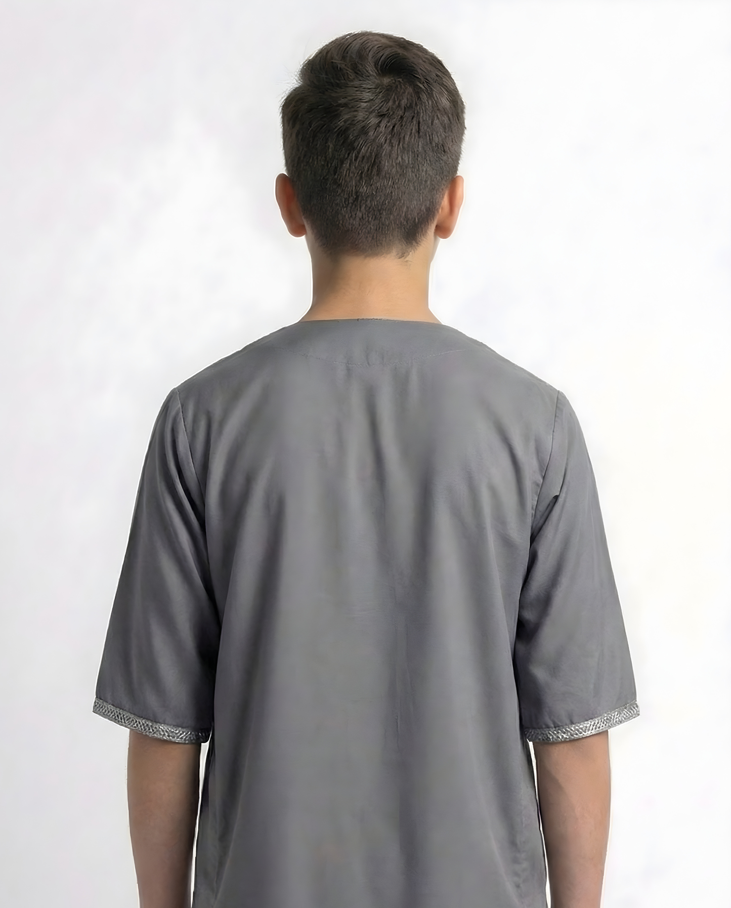 Dark Grey Moroccan Thobes kids